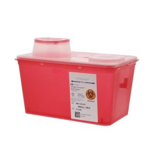 Monoject™ Sharps Container - Chimney-Top Lid (4 Quart)